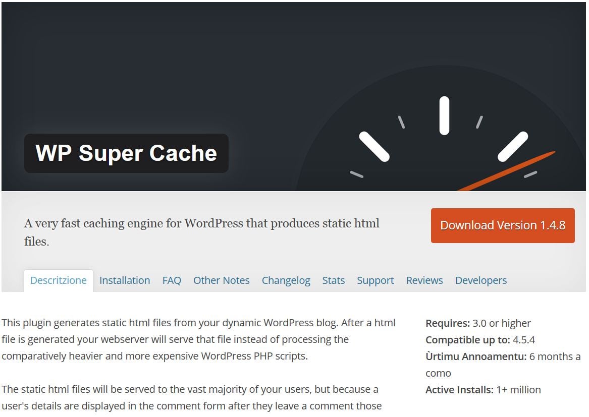 WordPress Super Cache